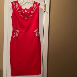 Size 6 Lipsy London Red Dress
